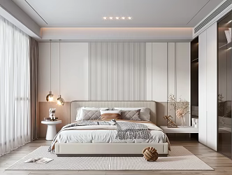 Modern Bedroom 3d model