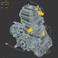 Industrial Equipment Featuring Metal Structure Gear Mechanism Pipes And Mechanical Components
