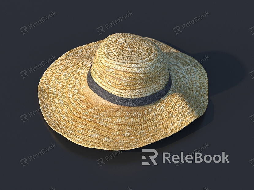 Modern Straw Hat model