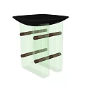 Modern side corner 3d model