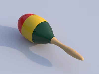 Modern gavel 3d model