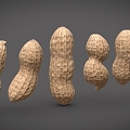 Peanut Double Rice Peanut Three Shelves Peanut 3d model