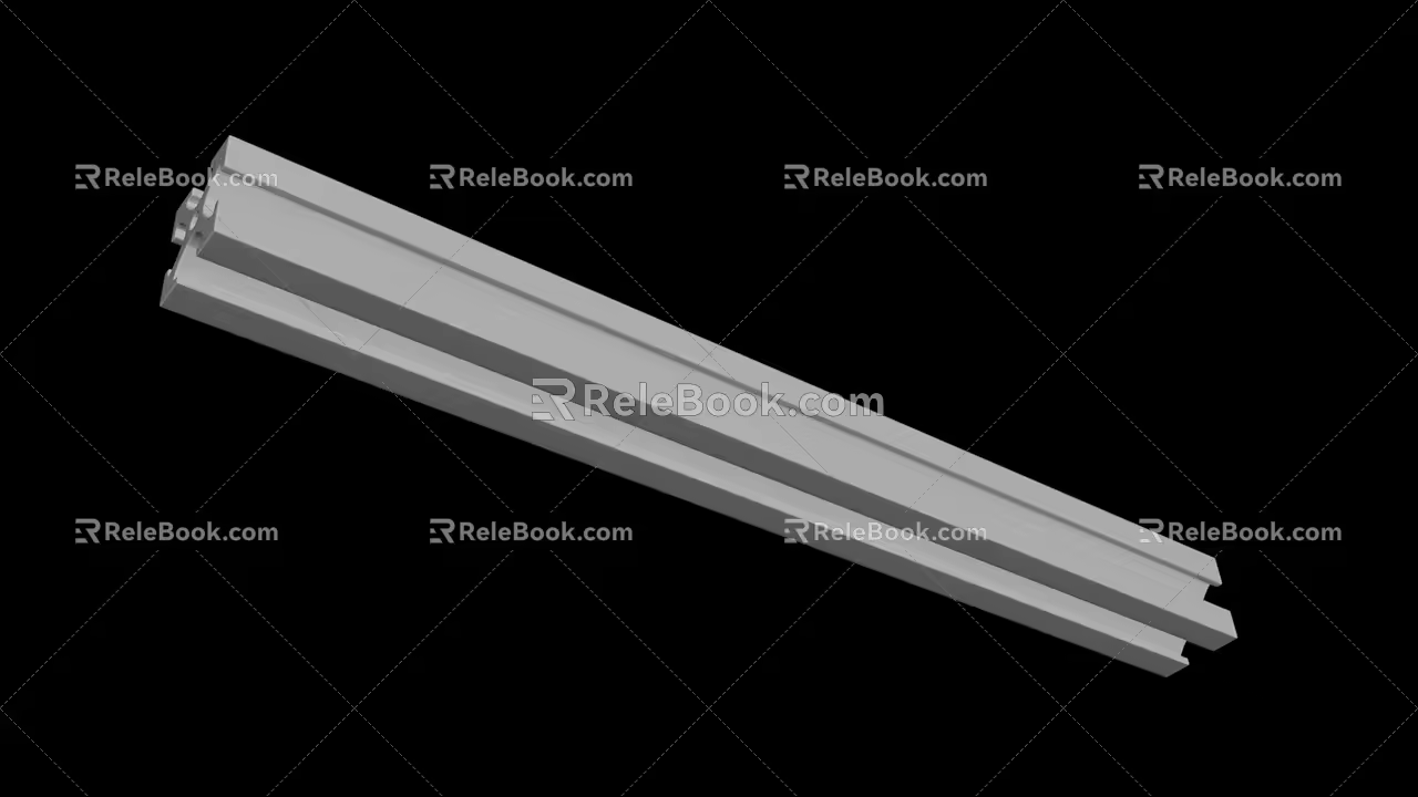 Modern parts up 3d model