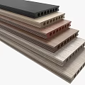 Different Types of Wooden Flooring Planks Stacked in Various Colors for Home Interior
