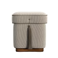 Modern Dressing Stool Sofa Stool Low Stool 3d model