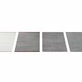 Square Rugs With Textured Surface And Multiple Color Choices For Home Interior Decor