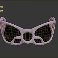 Stylish Modern Design Sunglasses With Shiny Metal Frame And Black Tinted Lenses