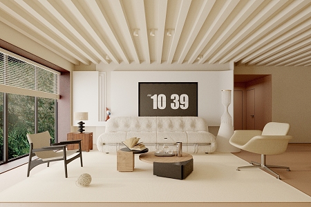 Living room 3d model