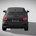 Stylish Modern Gray Audi SUV With UK Plate And Black Wheels