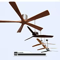 Modern Air Cooler Fan With Wooden Blades And Natural Wood Design For Home Use