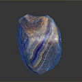 Unique Vibrant Colorful Striped Natural Stone For Home Decor Accent