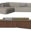 Modern Multiplayer Sofa 3d model