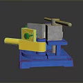 Bench Drill Vertical Drilling Machine Vertical Bench Drilling Machine Tools Hardware Tools Processing Tools Furniture 3d model