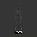 White Sailboat Model With Red Number 915 Mast Ropes And Dark Background Reflection