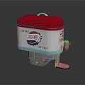 Red And White Pepsi Beverage Dispenser With ICE 2012 Model And Foot Pedal