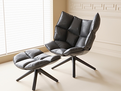 Modern Leisure Chair Single Chair Single Sofa model