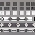 Modern Switch Mobile Switch Socket Panel 3d model