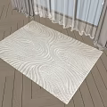 modern square carpet square carpet 3d model