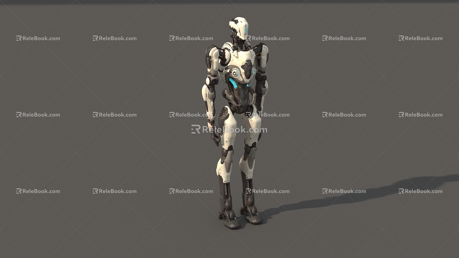 Robot Terminator Future Man AI Intelligence Samuel Hayden Resilient Evil Destroyer Spirit Transporter Super Realistic High Precision Movie and TV Level model