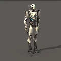 Robot Terminator Future Man AI Intelligence Samuel Hayden Resilient Evil Destroyer Spirit Transporter Super Realistic High Precision Movie and TV Level 3d model