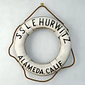 Vintage S S L E Hurwitz Life Preserver From Alameda Calif