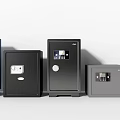 Modern Safe Safe Safe Safe Lockbox Safe 3d model