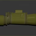 Yellow Military Style Binoculars High Quality Optical Equipment For Outdoor Use