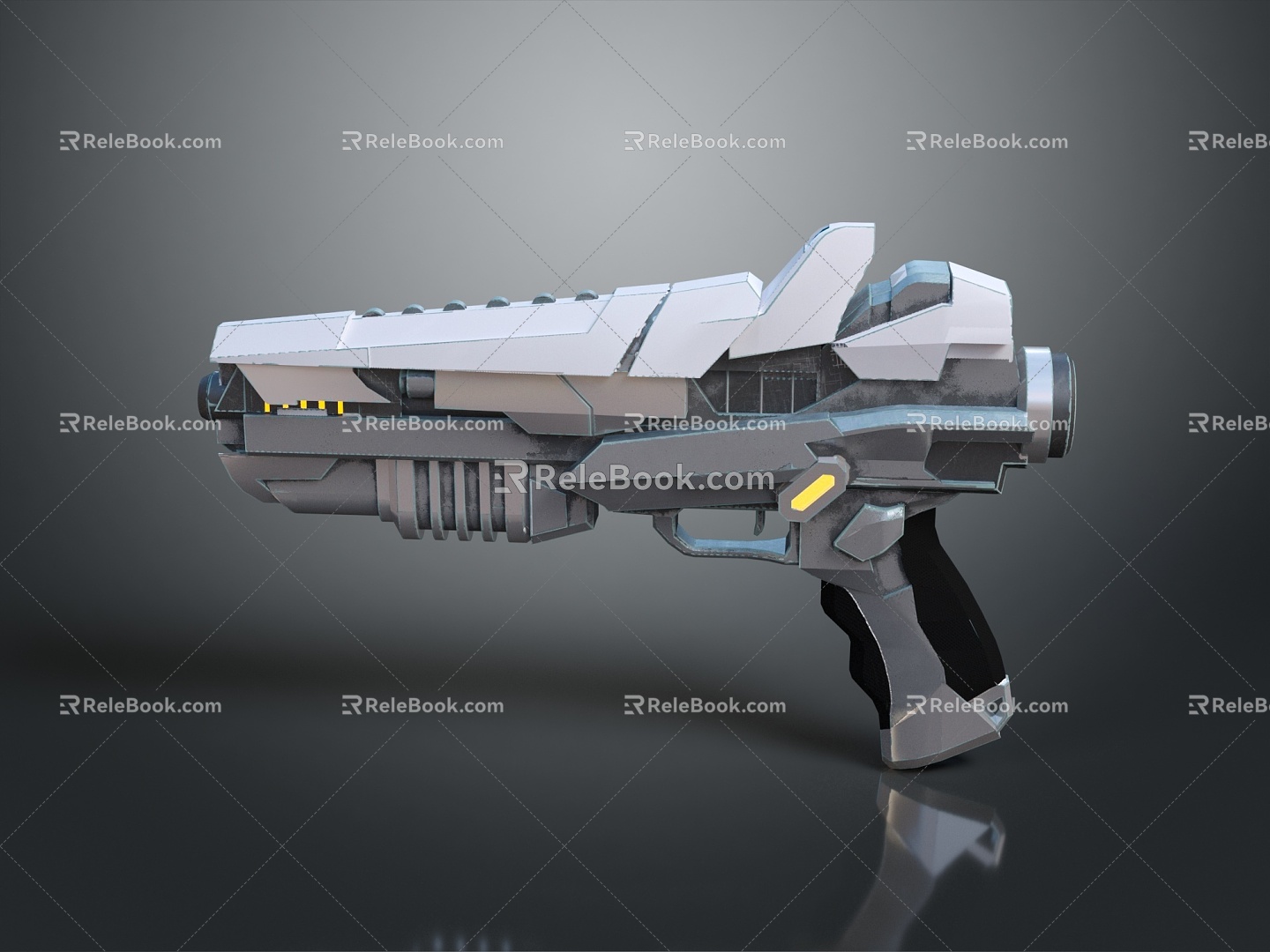 Modern Science Fiction Pistol Pistol Science Fiction Firearms Next Generation Firearms 3d model