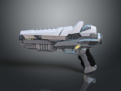 Modern Science Fiction Pistol Science Fiction Firearms Next Generation Firearms 3d model