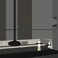 Rest Area Reception Negotiation Area 3d model