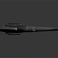 Crossbow Mechanical Crossbow Shift Bow and Arrow Shoot Far Equipment Weapons High-tech Crossbow 3d model