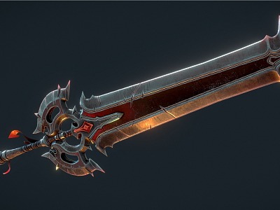 Weapon Sword European Weapon Knife model