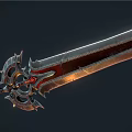 Weapon Sword European Weapon Knife 3d model