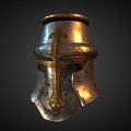 Medieval helmet 3d model