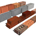 Various Stone and Wood Construction Materials Displayed in Different Colors and Textures