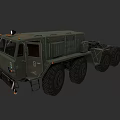 Green Heavy Duty 8 Wheel Utility Vehicle For Military Cargo Transport