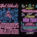 Neon Decorative Lights With Christmas New Year Themes And Movie Inspired Artwork
