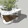 Modern Pavilion 3d model