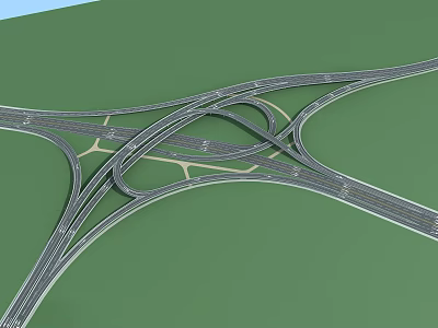 modern viaduct 3d model modern viaduct 3d model