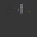 Modern Tech Company Background Wall With White Geometric Lines And Logo