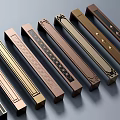 Modern Metal Cabinet Handles in Various Colors and Sleek Designs for Drawers and Doors