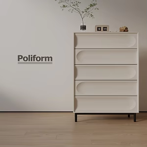 Modern Entrance Cabinet 3d model