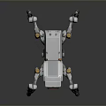 Robot Assistant Small Robot Butler Robot Butler Figure Game Figure 3d model