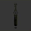Advanced Green Tactical Rifle with Ergonomic Grip Metal Barrel and Textured Surface