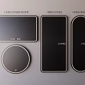 Modern Smart Mirror With Human Sensor Anti-Fog One-Touch Defogging Temperature Display Magnetic Function And Cabinet