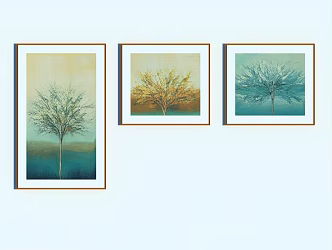 Decorative Painting Hanging Painting Illustration Art Painting Oil Painting Floral Painting Plant Painting Creative Painting Landscape Painting Chinese Painting Figure Painting Chinese Decorative Painting Watercolor Painting 3d model