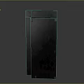 Sleek Black Rectangular Electronic Appliance With Modern Design And Durable Exterior