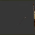 Traditional Wooden Bow And Arrow Display As Classic Hunting Weapon On Dark Background