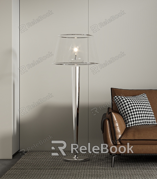 Modern floor lamp combination model