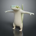 Frog Poison Frog Game Frog Reptile Cold Blooded Animal Reptile 3d model